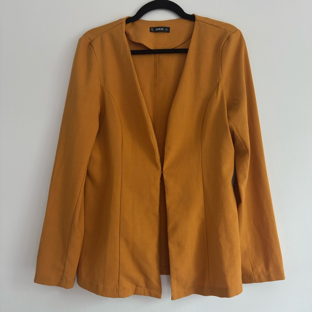SHEIN‎ Mustard Women's Blazer